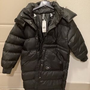 adidas by Stella McCartney Longline WIND.RDY Puffer Jacket, size XL